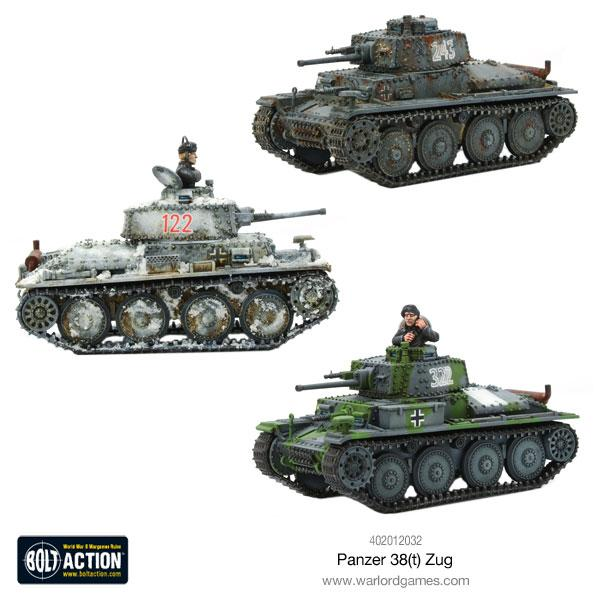 Bolt Action Panzer 38(T) ZUG | 5060393709121