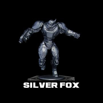 Turbo Dork Silver Fox Metallic Acrylic Paint 20ml Bottle | 631145995014
