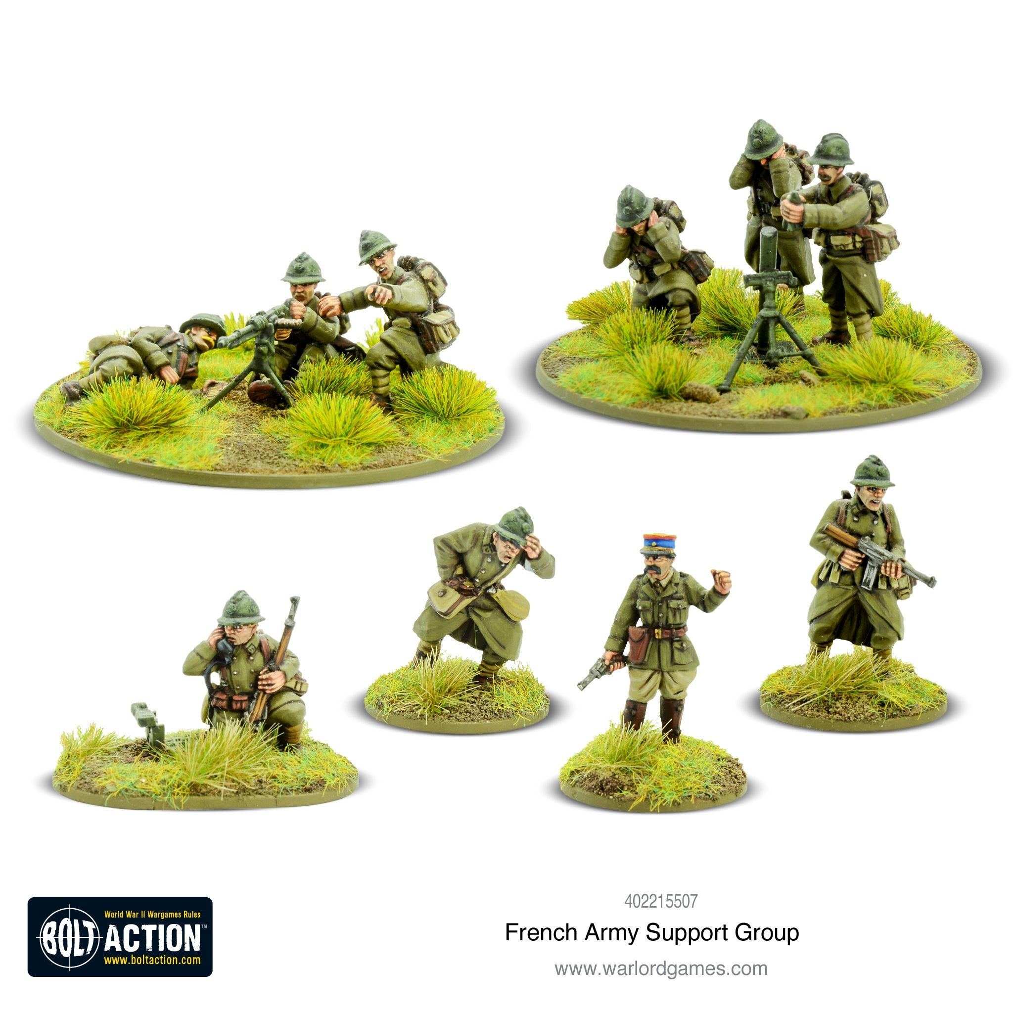 Bolt Action French Army Support Group | 5060572503281