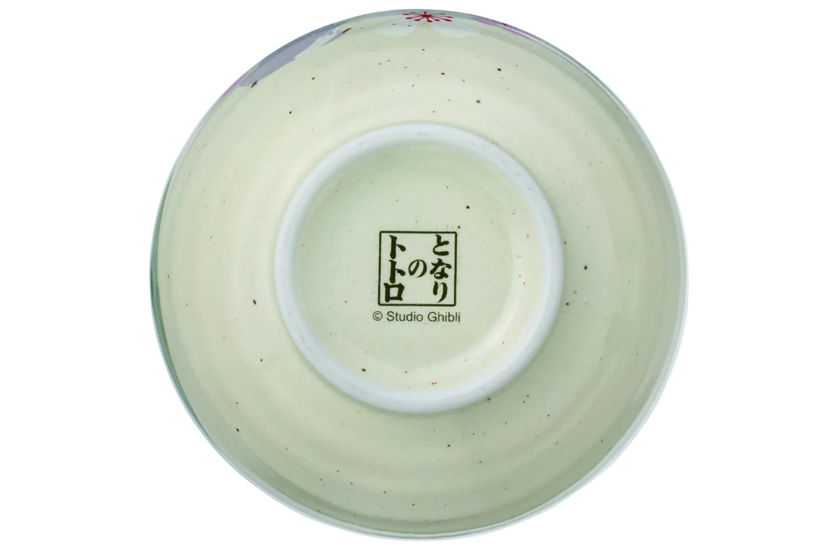 Skater Totoro Traditional Japanese Dish Series - Bowl (Sakura/Cherry Blossom) "My Neighbor Totoro" | 4973307544194