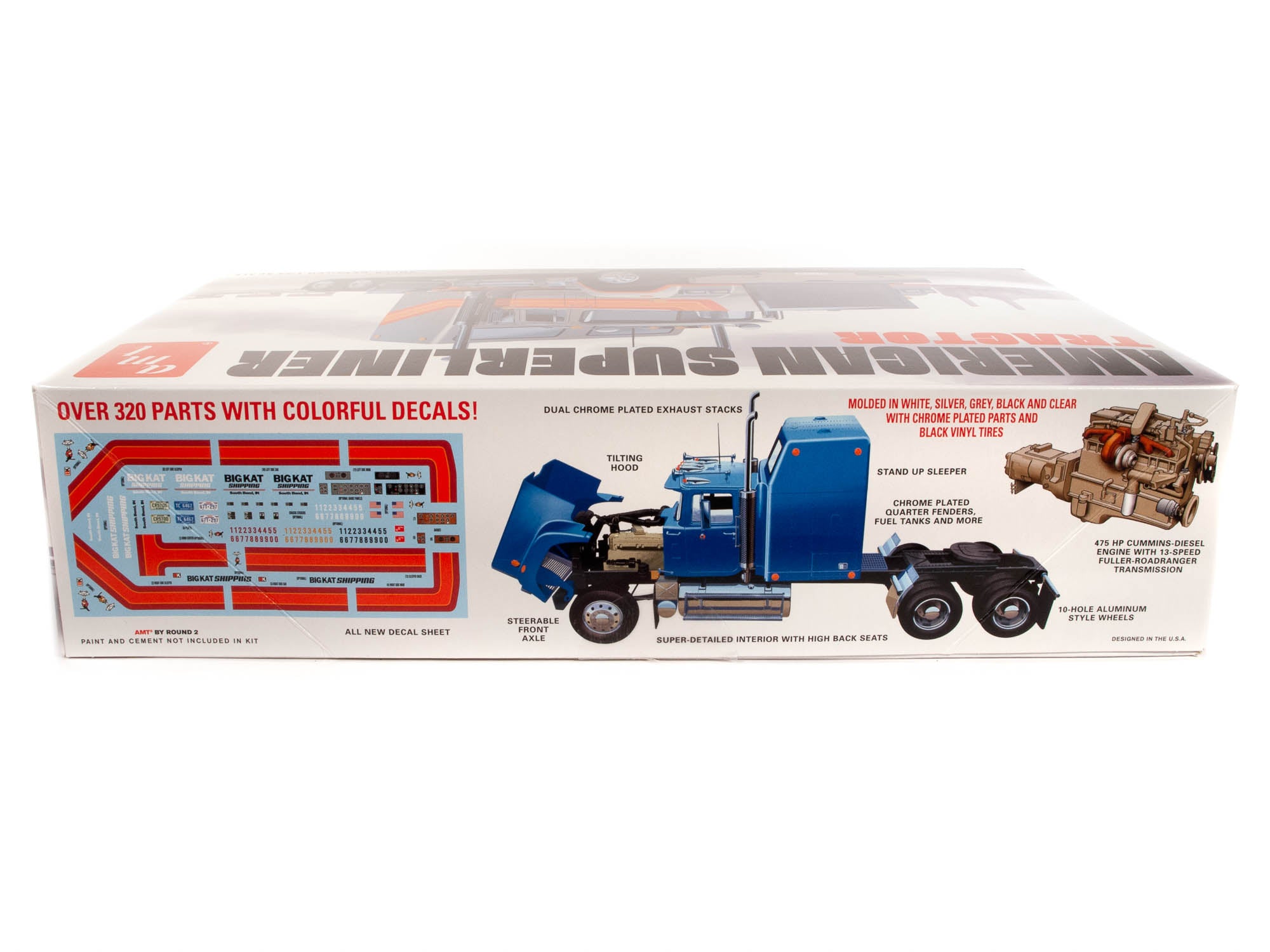 AMT 1/24 American Superliner Semi Tractor | 849398046616