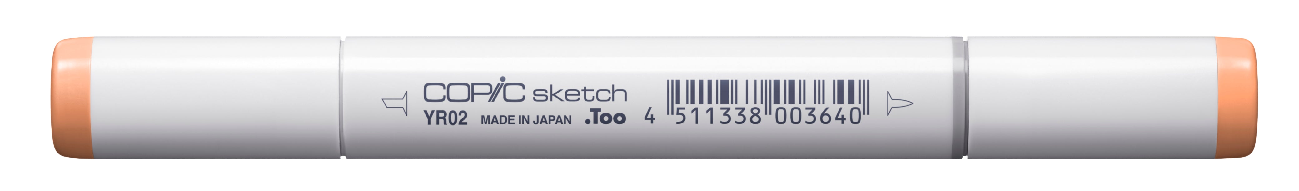 Copic Sketch Marker Yellow Reds, Light Orange YR02 | 4511338003640