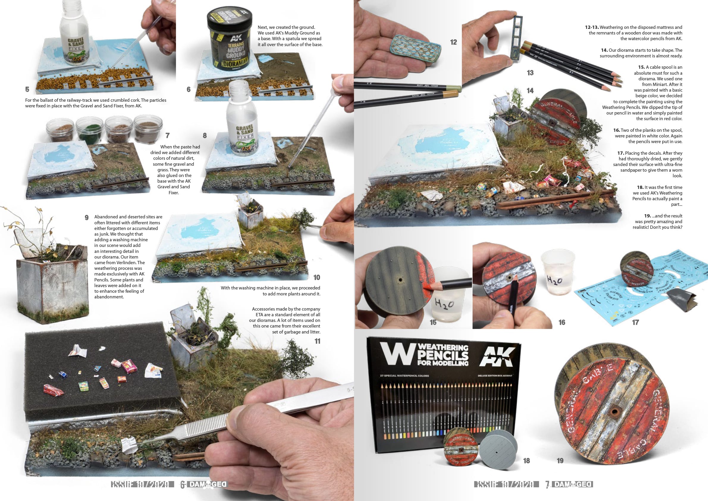 Abteilung502 DAMAGED, Worn and Weathered Models Magazine - 10 (English) | 8435568308169