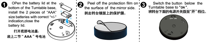 Master Tools 125mm Turntable Display | 9580208098364