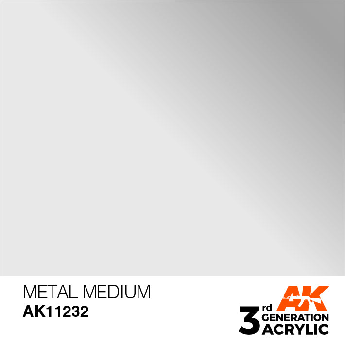 AK Interactive 3G Acrylic Metal Medium 17ml | 8435568304659