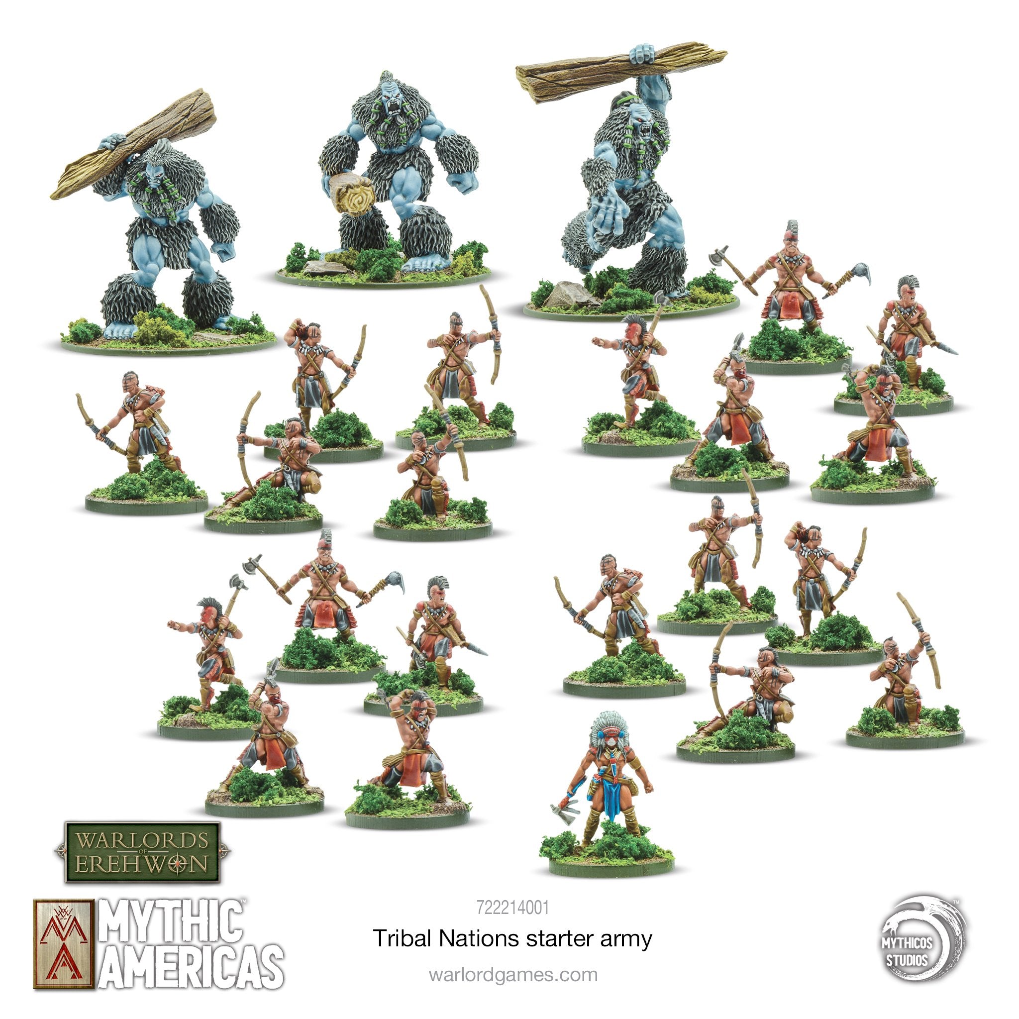 Mythic Americas Tribal Nations Warband Starter Set | 5060572508712