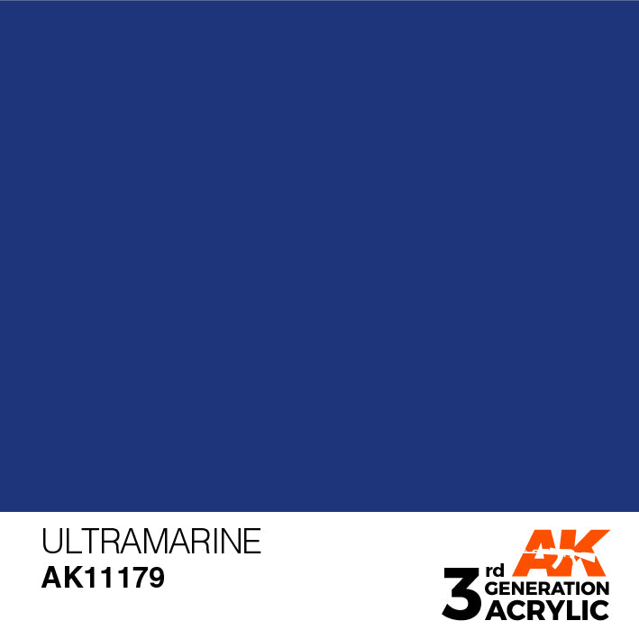 AK Interactive 3G Acrylic Ultramarine 17ml | 8435568304123