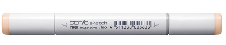 Copic Sketch Marker Yellow Reds, Powder Pink YR00 | 4511338003633