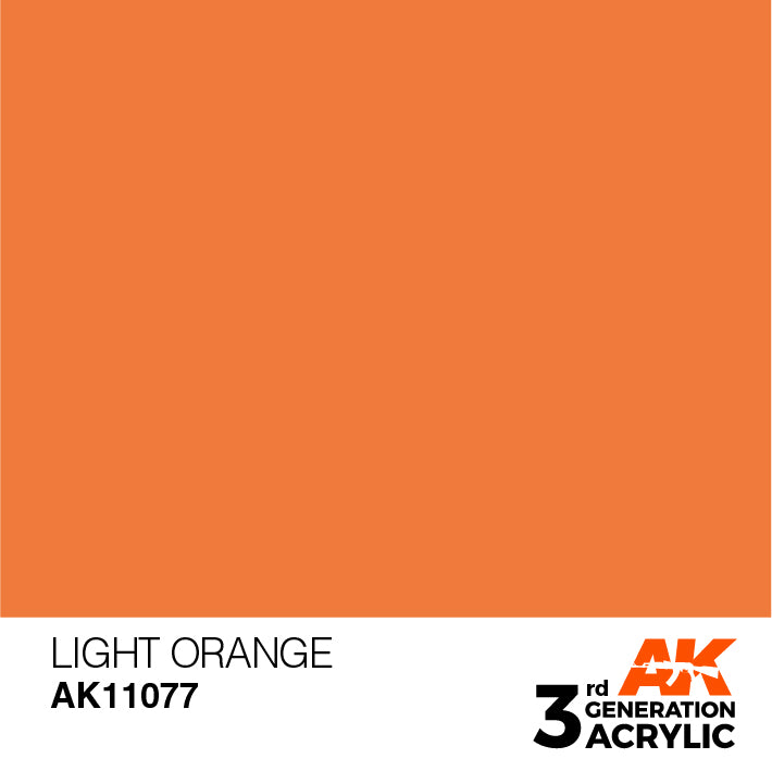 AK Interactive 3G Acrylic Light Orange 17ml | 8435568303102
