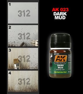 AK Interactive Dark Mud Effects | 8436535570237