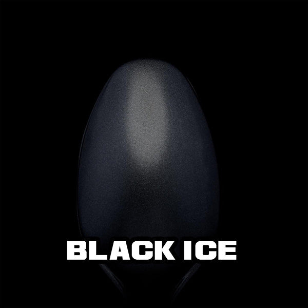 Turbo Dork Black Ice Metallic Acrylic Paint 20ml Bottle | 631145995250