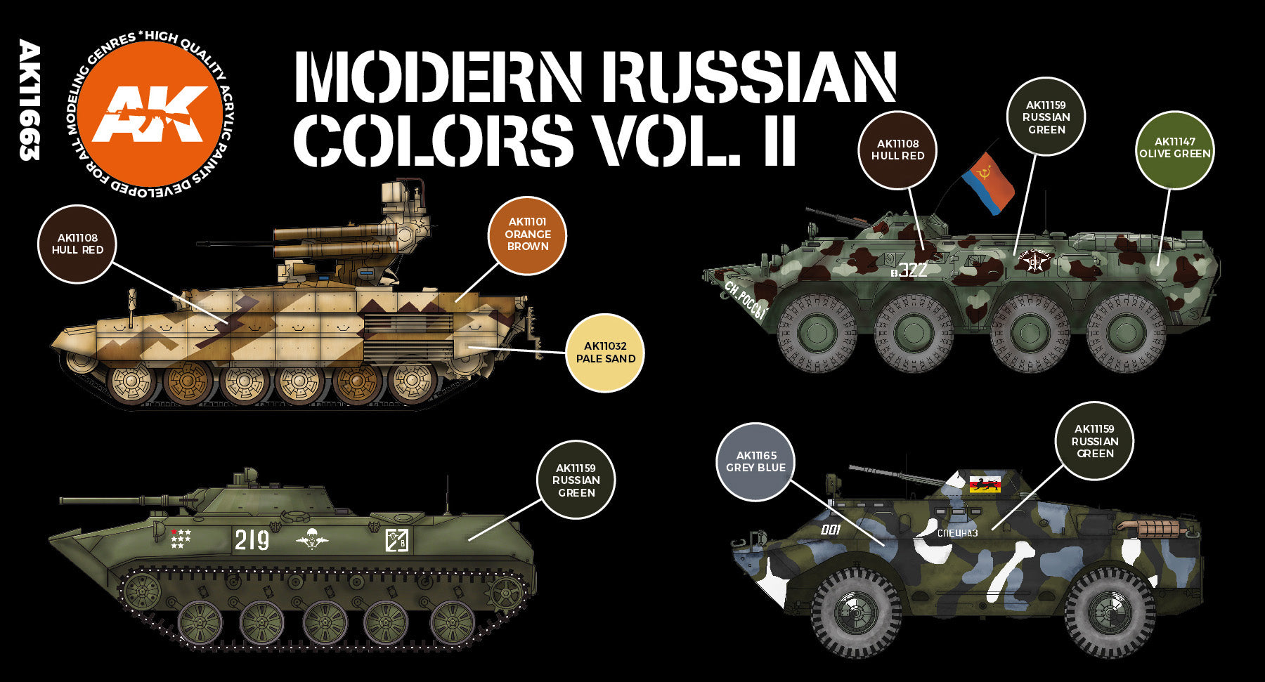 AK Interactive 3G Modern Russian Colours Vol.2 | 8435568311275