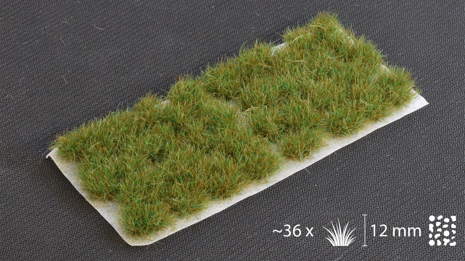 Gamers Grass Strong Green XL 12mm Tuft - Wild | 738956788030