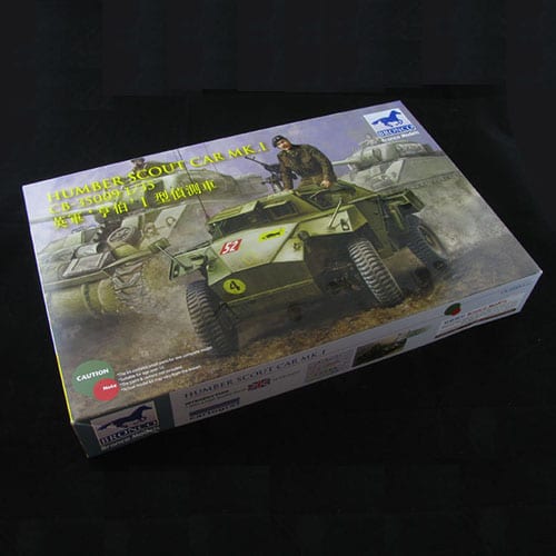 Bronco Models 1/35 WWII British Humber MK.I Scout Car & AFV Crew Set | 6970162330120