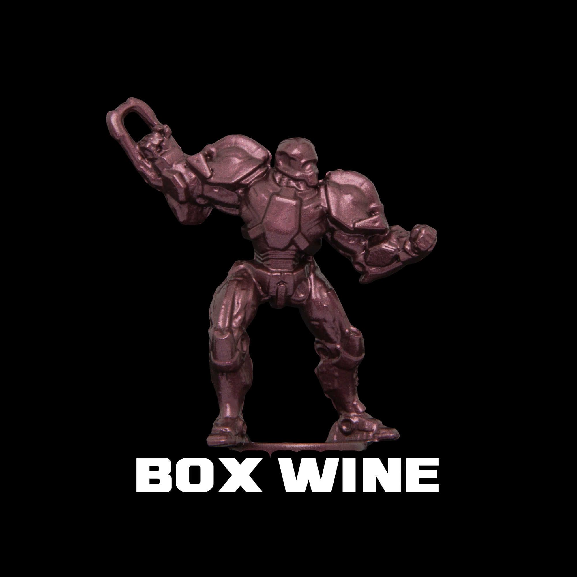 Turbo Dork Box Wine Metallic Acrylic Paint 20ml Bottle | 631145995236