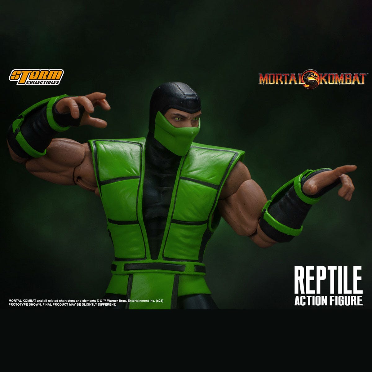 Storm Collectibles 1/12 Reptile 'Mortal Kombat' Action Figure | 4897072871975
