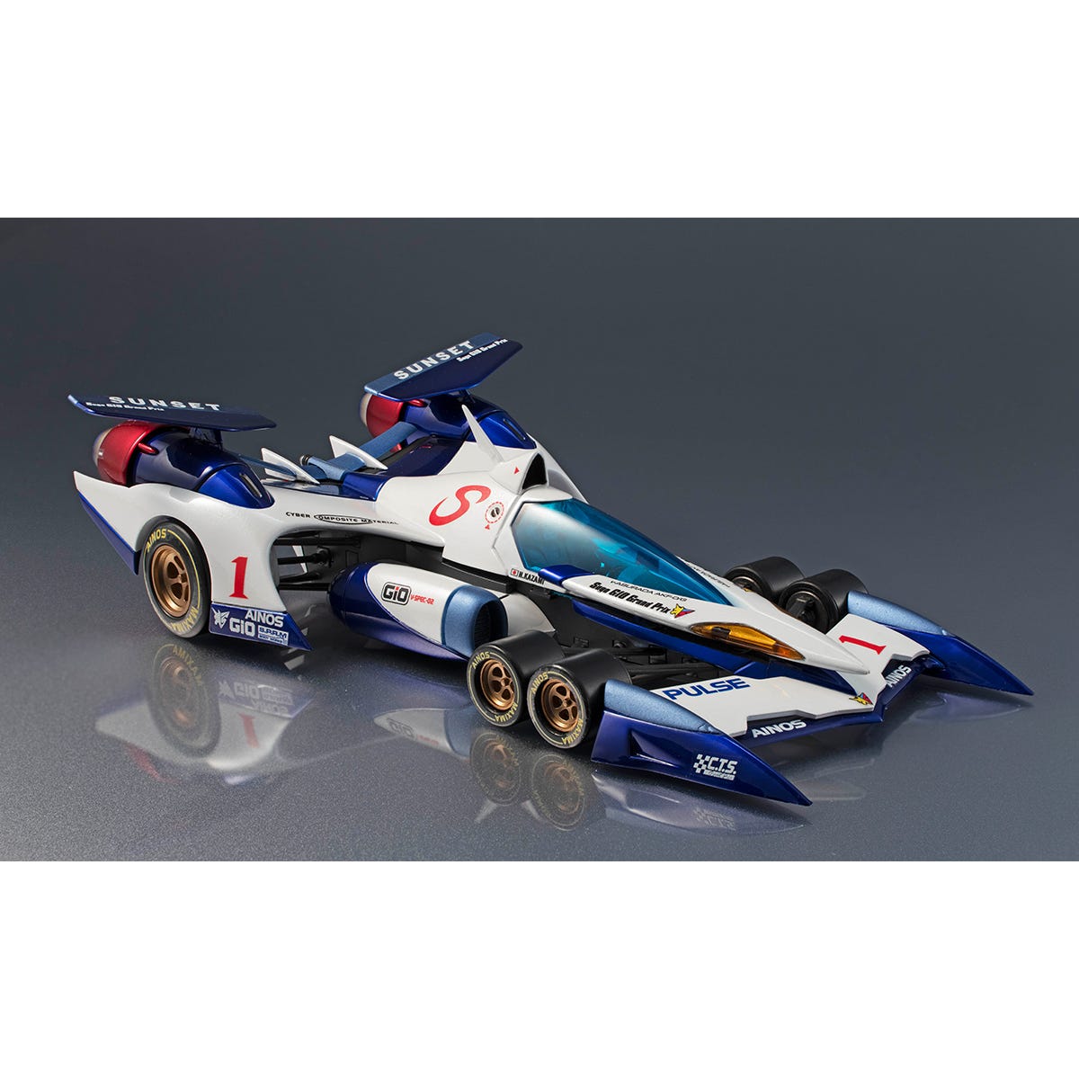Megahouse Cyber Formula Sin v Asurada AKF-0/G (Livery Special Edition ) 'Cyber Formula', Variable Action Future GPX | 4535123831805