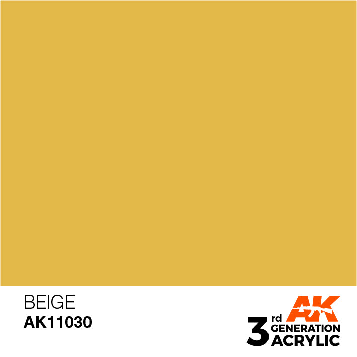 AK Interactive 3G Acrylic Beige 17ml | 8435568302631