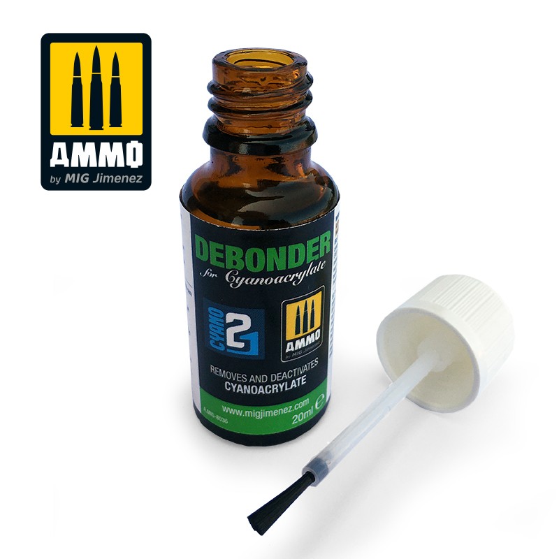 Ammo Mig Debonder for Cyanoacrylate Glue | 8432074080367