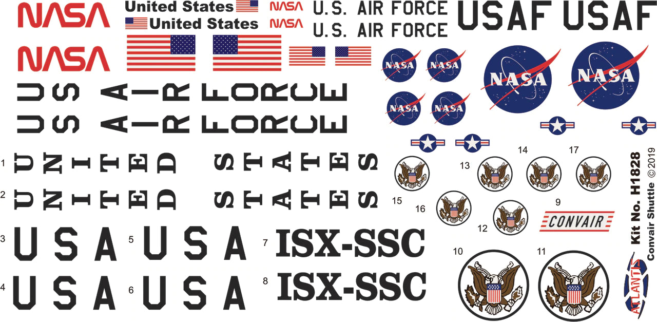 Atlantis 1/150 Convair Space Shuttle | 850002740271