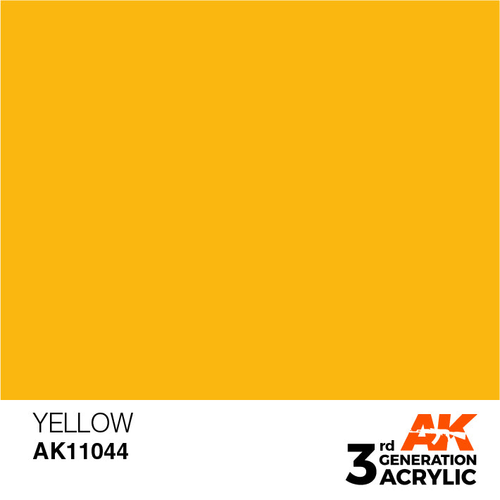 AK Interactive 3G Acrylic Yellow 17ml | 8435568302778