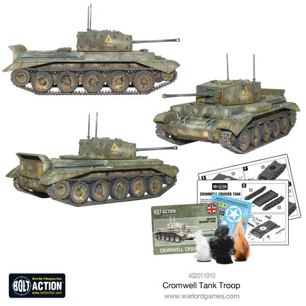 Bolt Action Cromwell Tank Troop | 5060393701101