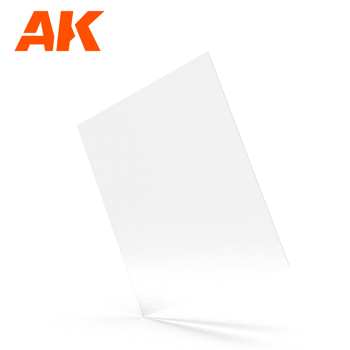 AK Interactive Styrene Sheet - 0.3 mm Thickness x 245x 195mm x 3 Units | 8435568313583