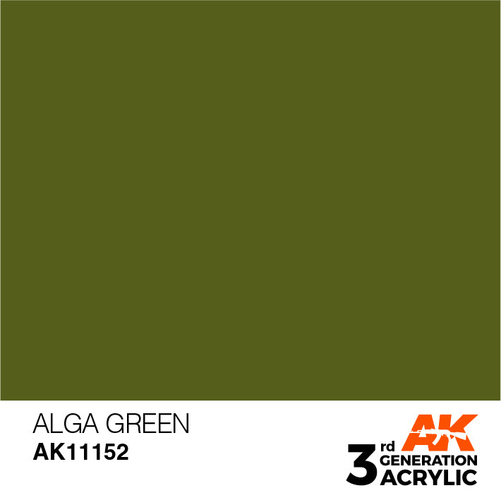 AK Interactive 3G Acrylic Alga Green 17ml