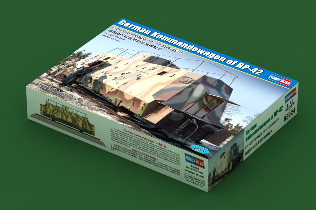 Hobby Boss 1/72 German Kommandowagen of BP-42 | 6939319229243