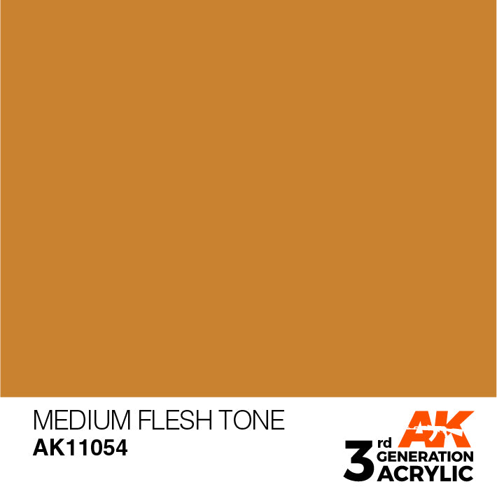 AK Interactive 3G Acrylic Medium Flesh Tone 17ml | 8435568302877