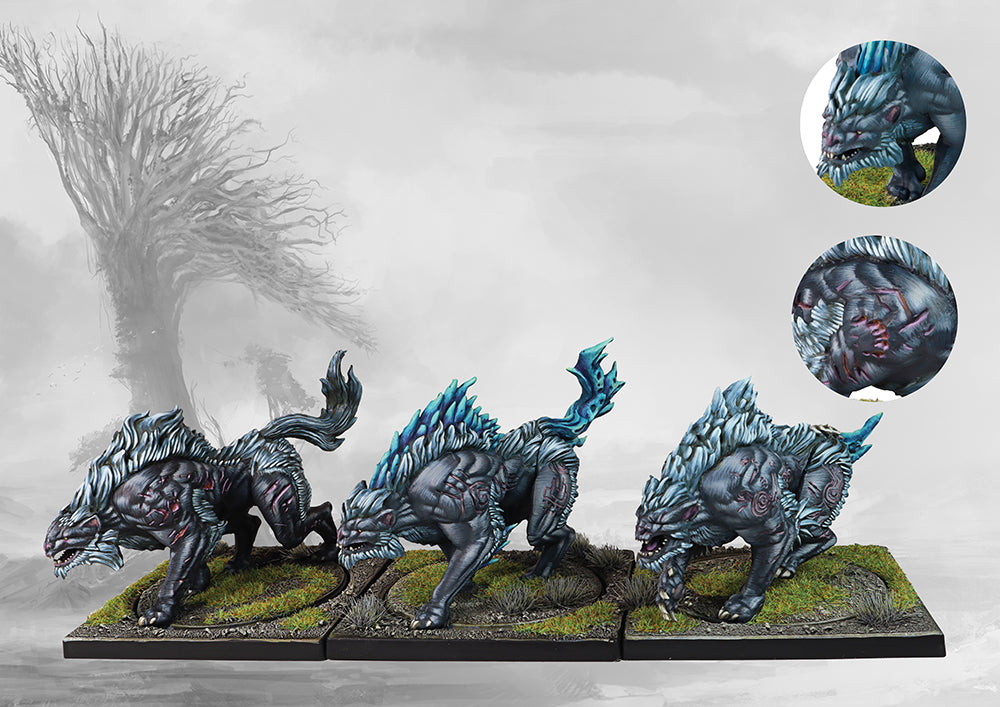 Conquest, Nords - Fenr Beastpack Wargs (PBW4408) | 5213009012478