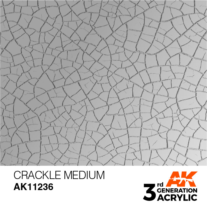 AK Interactive 3G Acrylic Crackle Medium 17ml | 8435568304697