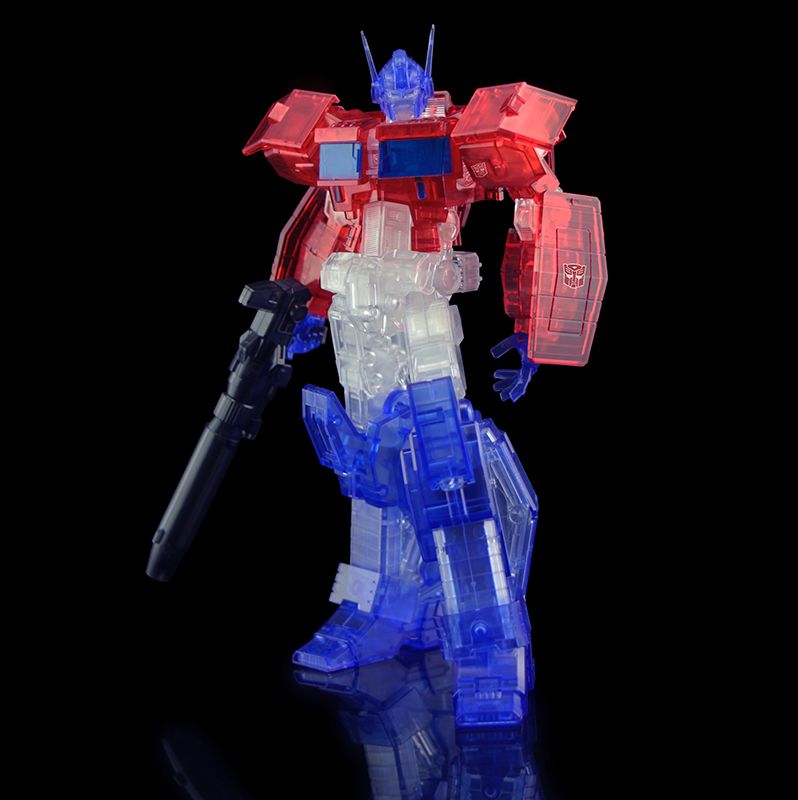 Flame Toys Furai Model Optimus Prime IDW (Clear Ver) 'Transformers' | 4897054513695