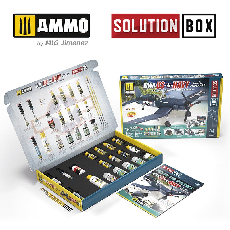 Ammo Mig US Navy WWII Late Solution Box | 8432074077237