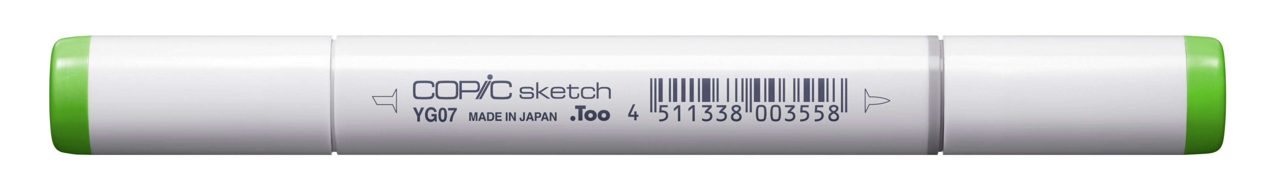 Copic Sketch Marker Yellow Greens, Acid Green YG07 | 4511338003558