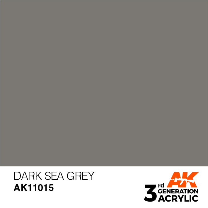 AK Interactive 3G Acrylic Dark Sea Grey 17ml | 8435568302488