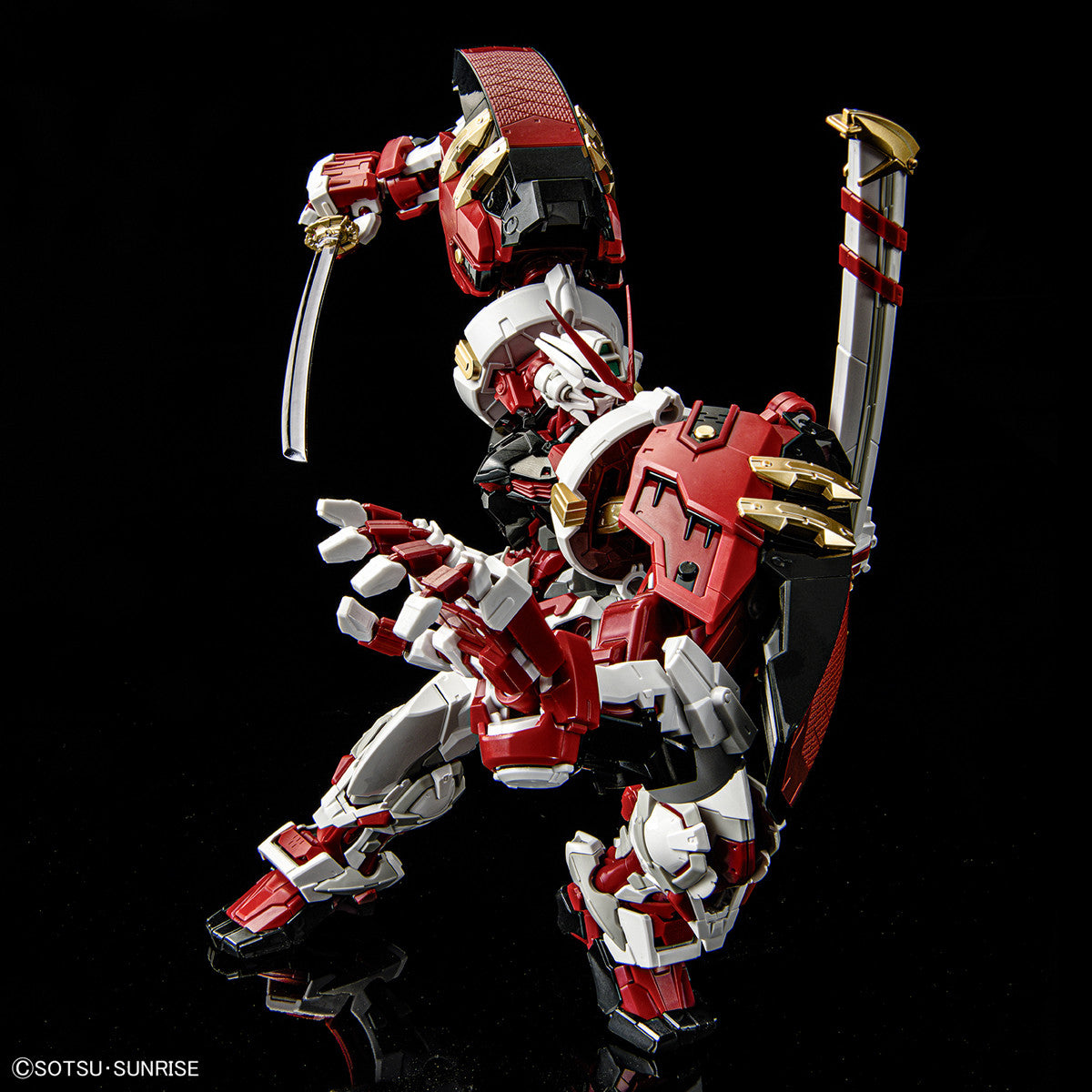 Bandai 1/100 High-Resolution Model Gundam Astray Red Frame Powered Red | 4573102620699