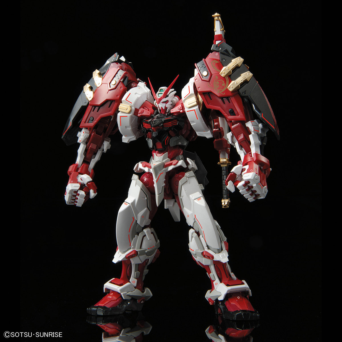Bandai 1/100 High-Resolution Model Gundam Astray Red Frame Powered Red | 4573102620699