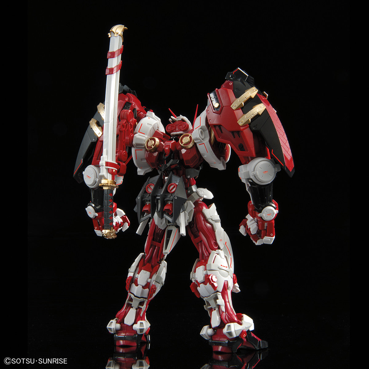 Bandai 1/100 High-Resolution Model Gundam Astray Red Frame Powered Red | 4573102620699