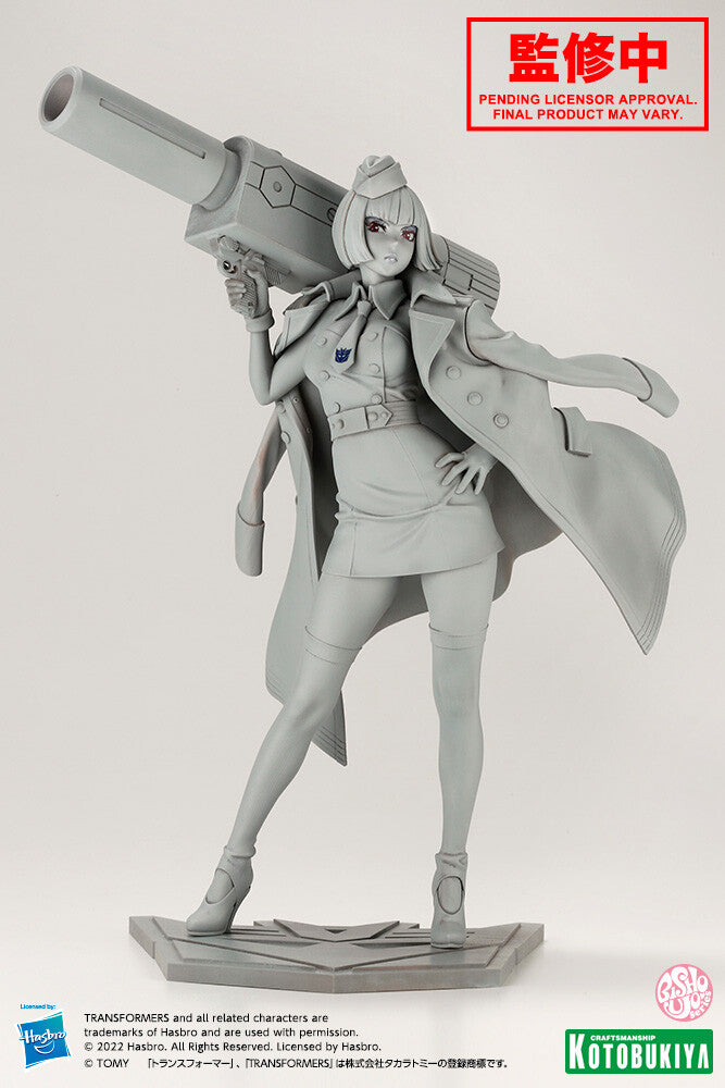 Kotobukiya 1/7 Transformers Series Megatron Deluxe Edition Bishoujo, Pre-Painted PVC Statue | 4934054047758