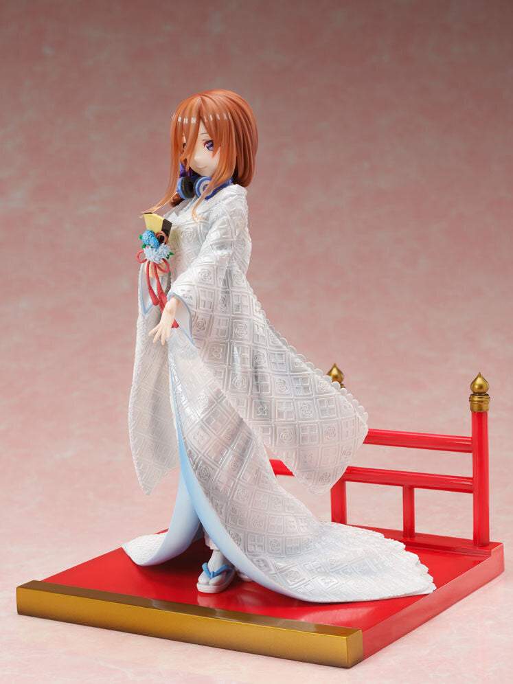 FURYU Corporation The Quintessential Quintuplets 2 Miku Nakano -Shiromuku- 1/7 Scale Figure | 4589584958403