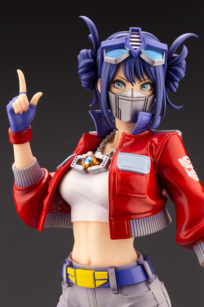 Kotobukiya 1/7 Transformers Series Optimus Prime Deluxe Edition Bishoujo, Pre-Painted PVC Statue | 4934054047741