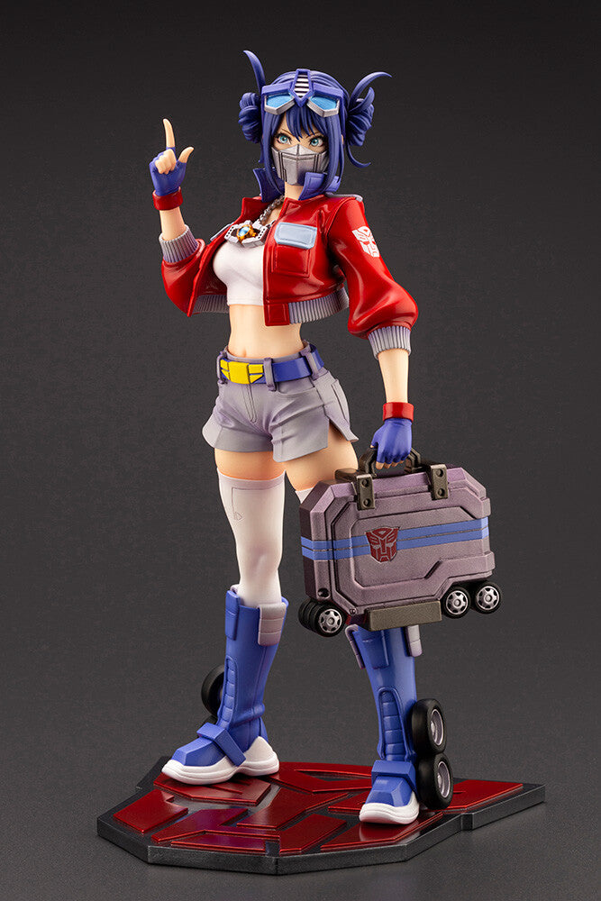 Kotobukiya 1/7 Transformers Series Optimus Prime Deluxe Edition Bishoujo, Pre-Painted PVC Statue | 4934054047741
