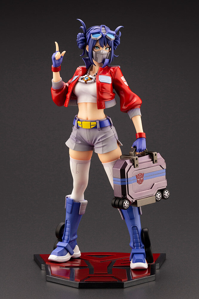 Kotobukiya 1/7 Transformers Series Optimus Prime Deluxe Edition Bishoujo, Pre-Painted PVC Statue | 4934054047741