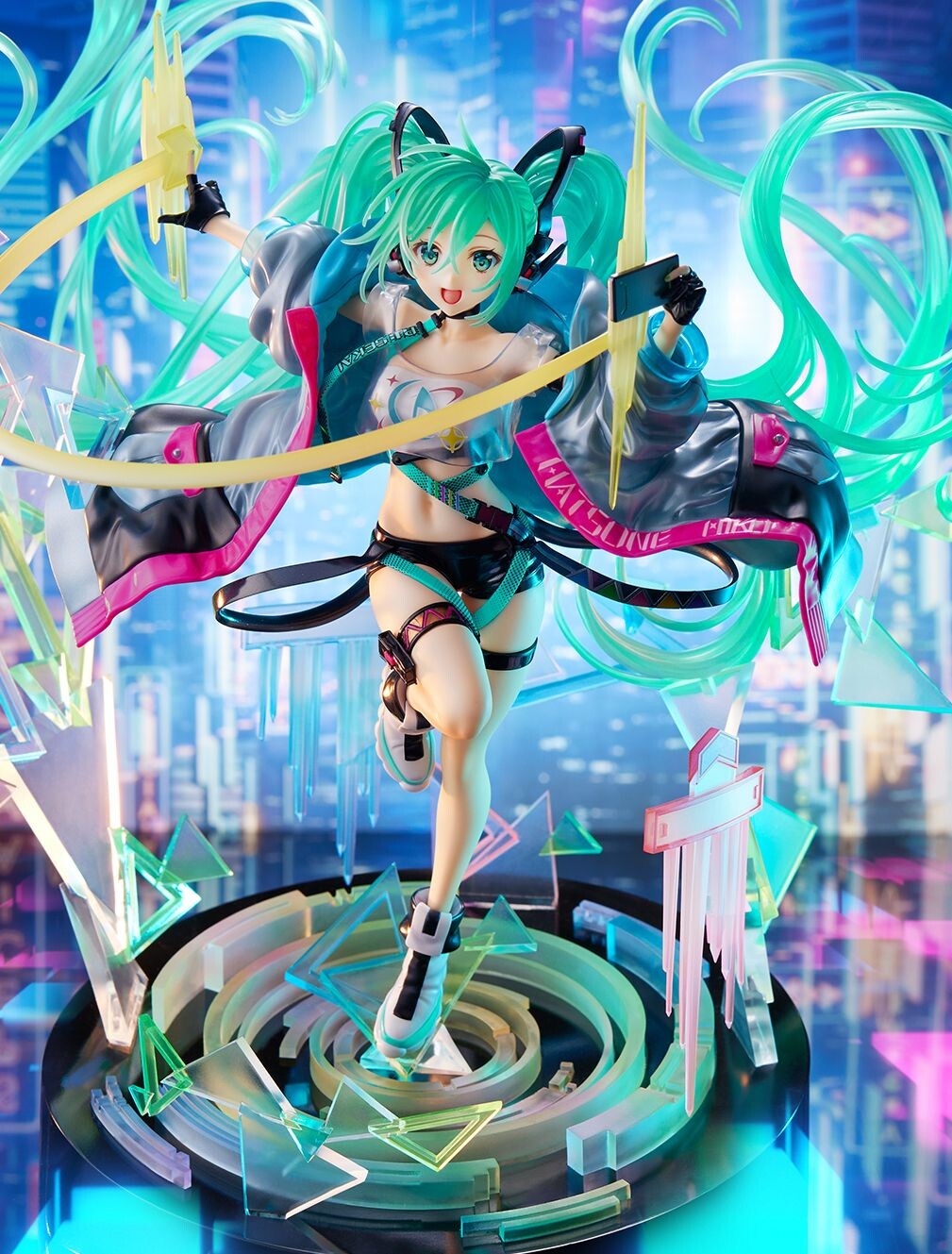 PJ Sekai - PJSekai - プロセカ - ProSeka - PuroSeka - ProSekai - PRSK - PJSK - Hatsune Miku: Colorful Stage! - Hatsune Miku - Shibuya Scramble Figure - Rage Project Sekai 2020 ver. - 1/7 - P-REX Hobby