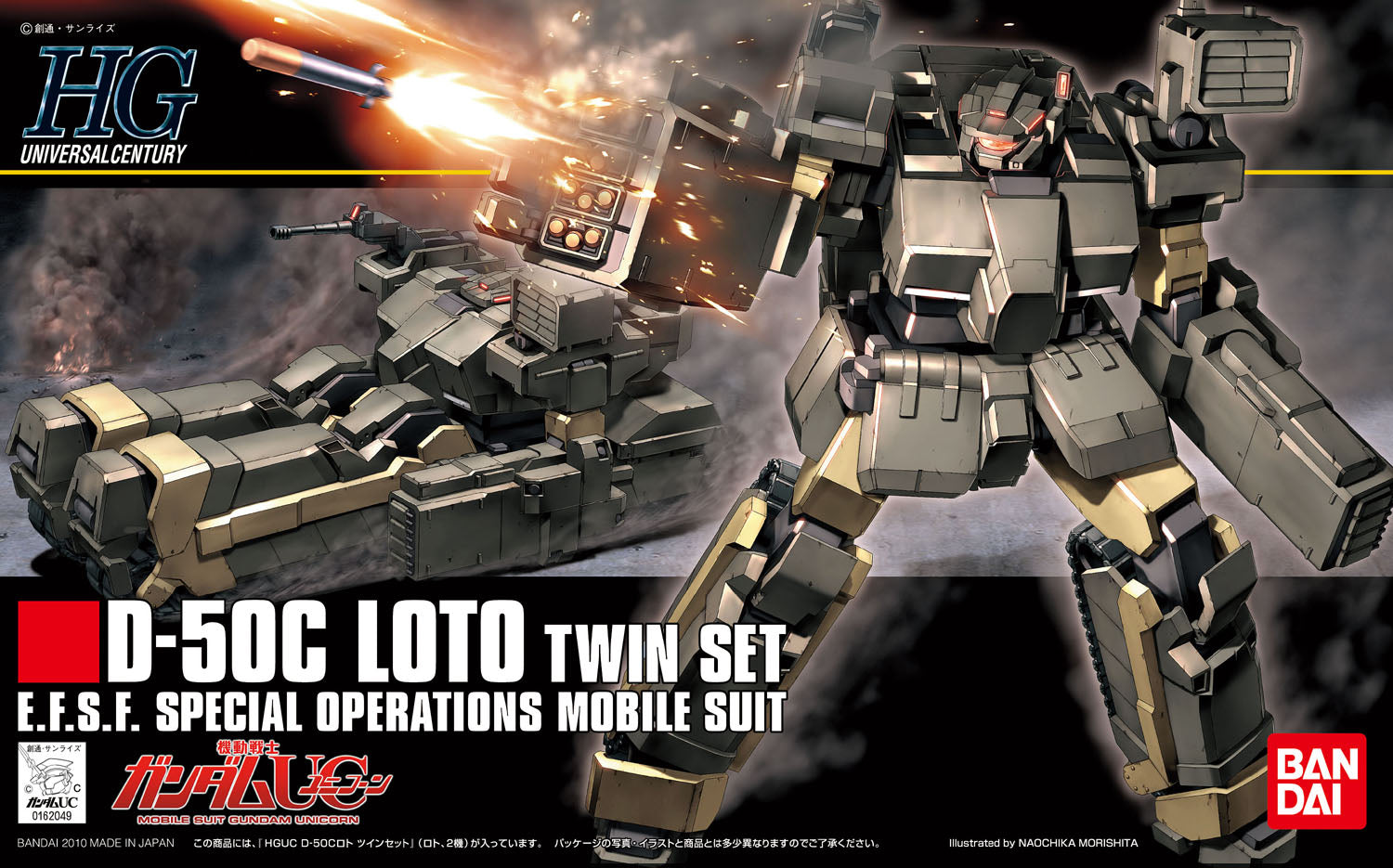 Bandai HGUC 1/144 #106 Loto Twin Set | 4543112620491