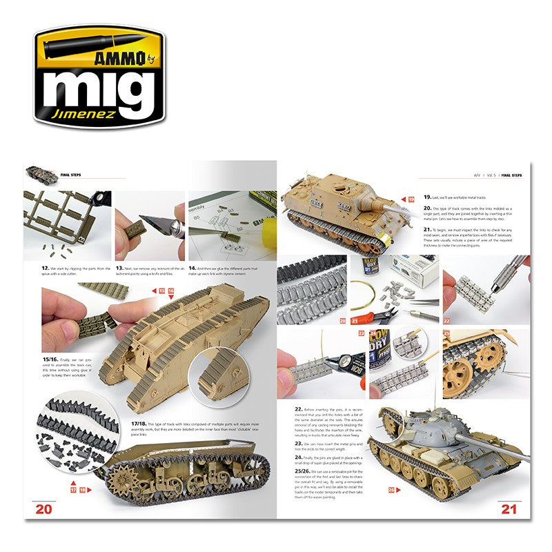 Ammo Mig Encyclopedia of Armour Modelling Techniques - Vol. 5: Final Touches (English) | 8432074061540