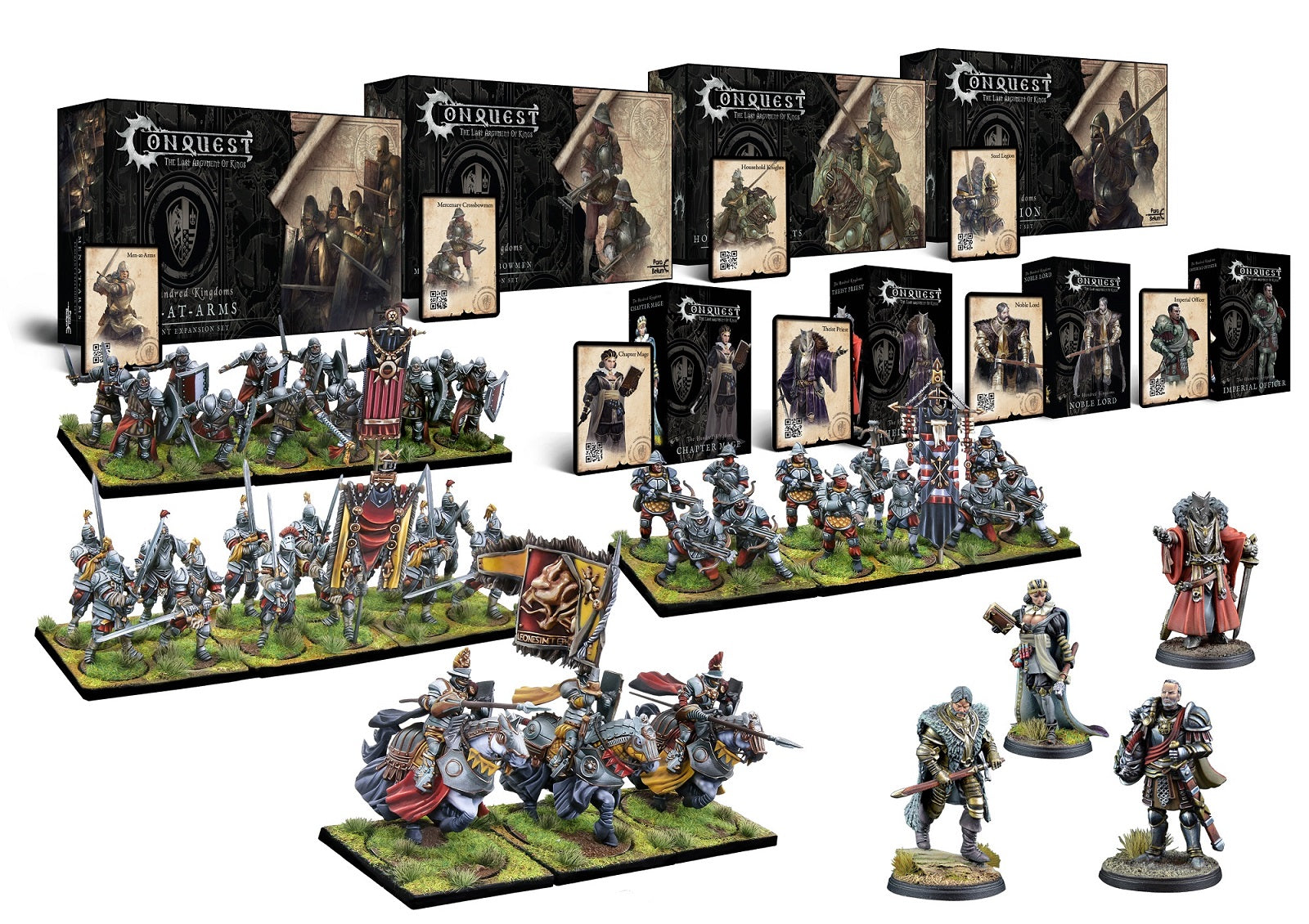Conquest, Hundred Kingdoms - Men-at-Arms (PBW2222) | 5213009010115