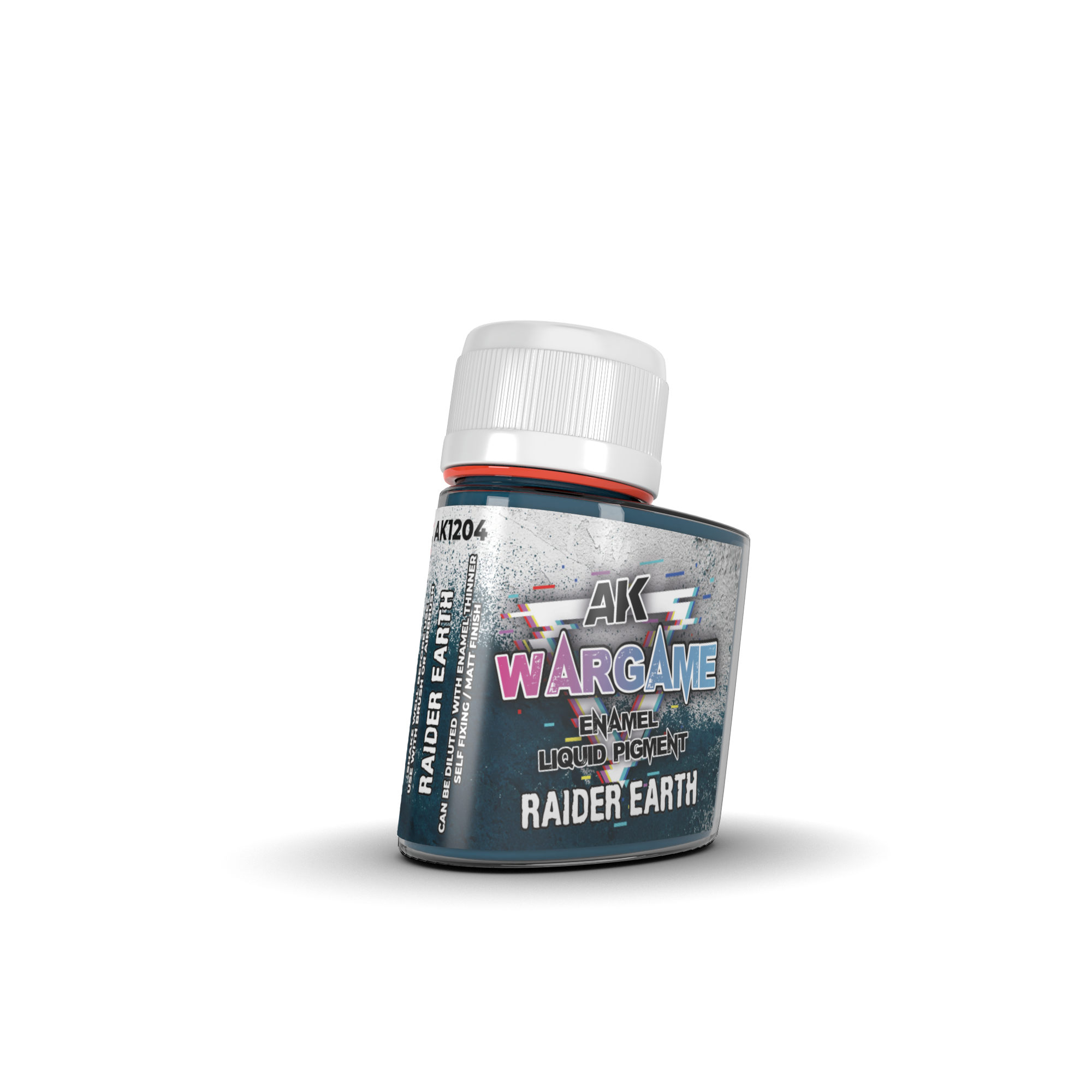AK Interactive Wargame Enamel Liquid Pigments Raider Earth 35ml | 8435568330528