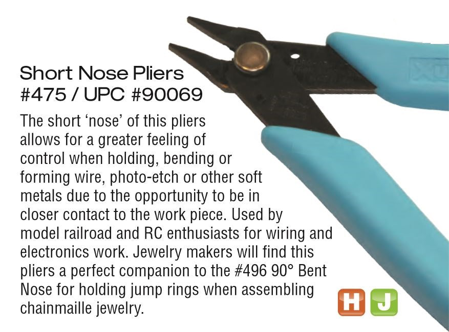 Xuron Model 475 Short Nose Pliers 90069 | 615265900691